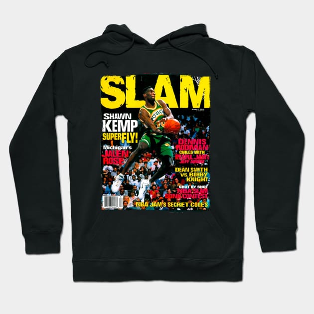 KEMP - SLAM Hoodie by Buff Geeks Art